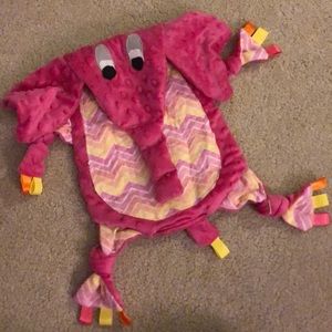 Elephant taggie blanket